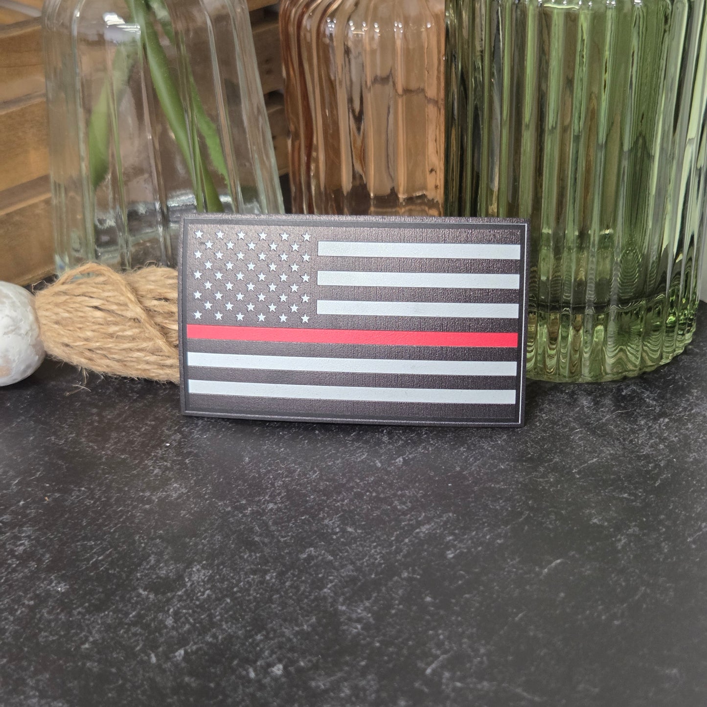 American Flag UV Printed Patch