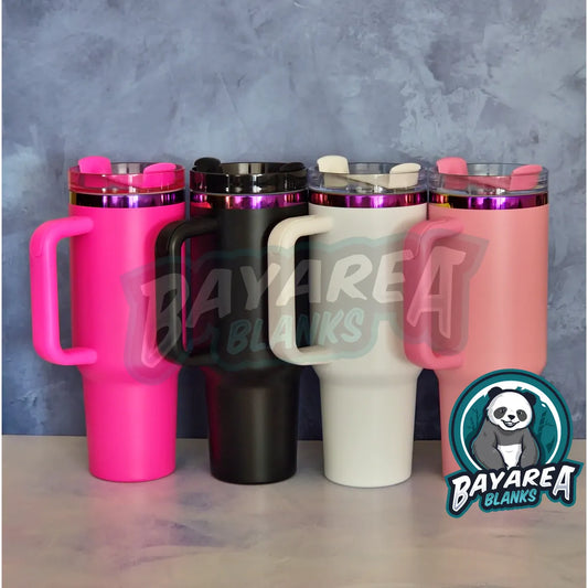 40 oz Pink Tumblers