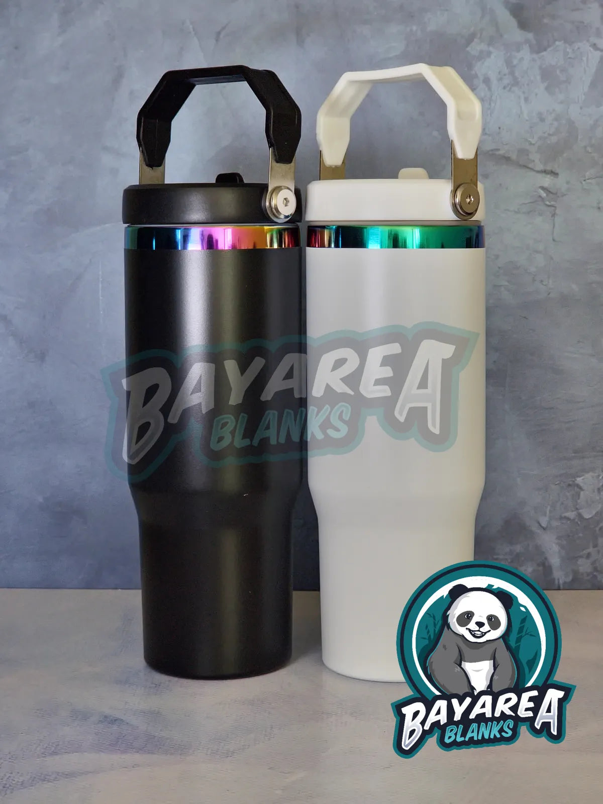 Rainbow Flip Top Tumblers