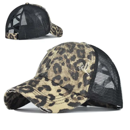 Crisscross Ponytail Hat Women's and Youth