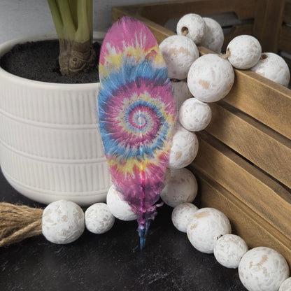 Printed Cowboy Hat Feather | Decorative Western Hat Accessory