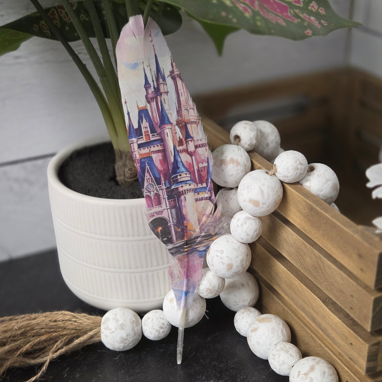 Printed Cowboy Hat Feather | Decorative Western Hat Accessory