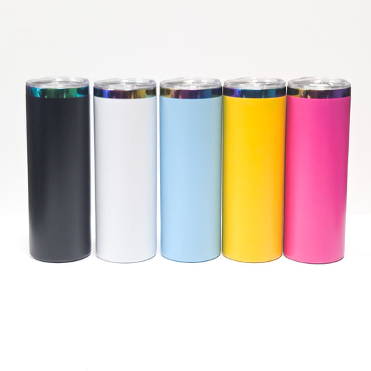 20 oz Skinny Straight Rainbow Tumbler