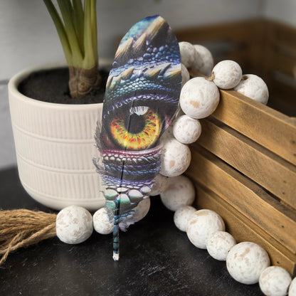 Printed Cowboy Hat Feather | Decorative Western Hat Accessory