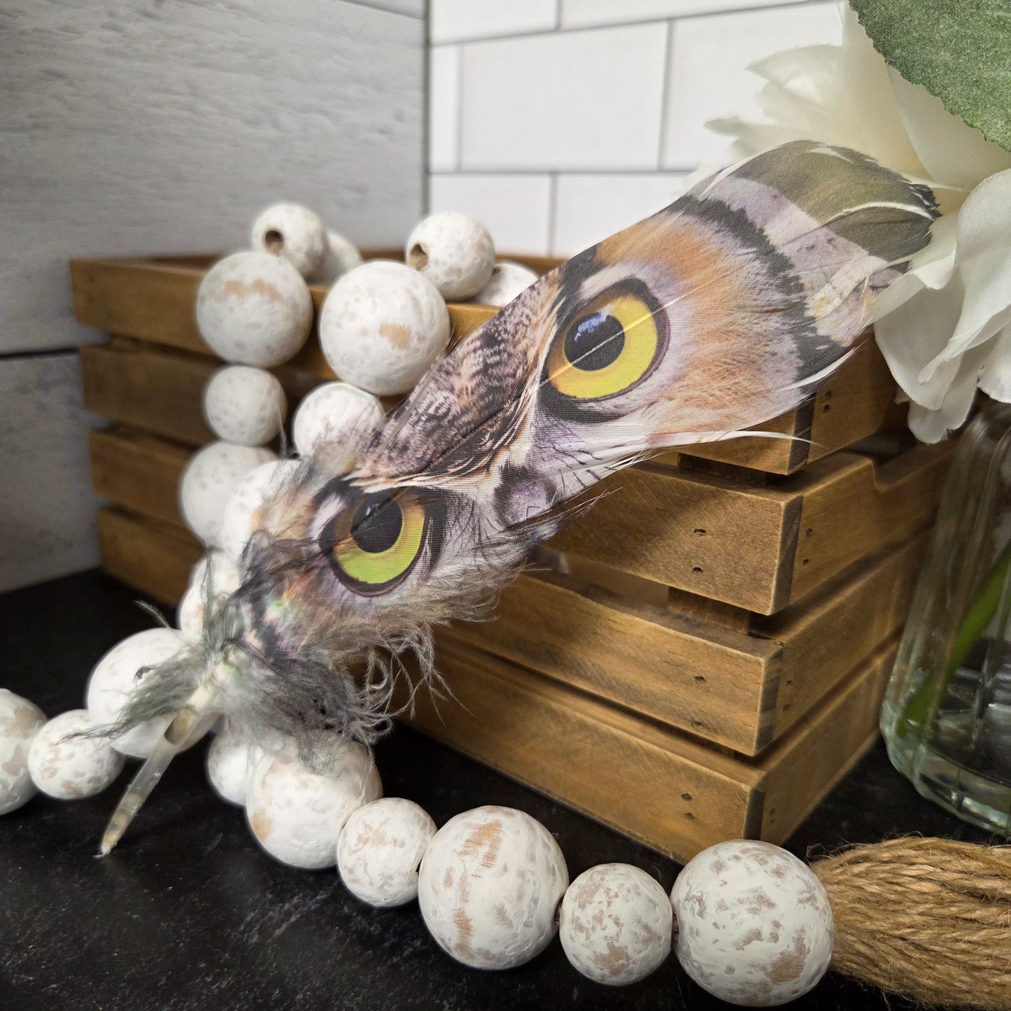 Printed Cowboy Hat Feather | Decorative Western Hat Accessory